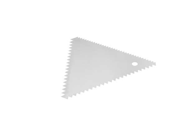 Schneider pâte ou grattoir décoratif, triangle, 110 x 110 mm, 154841