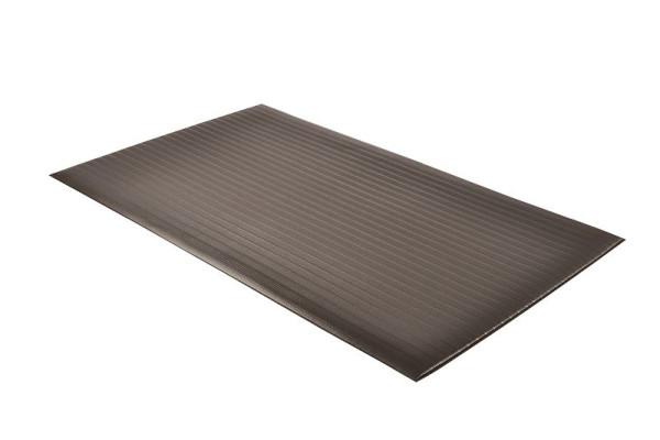 Notrax Airug Plus tapis de travail ergonomique anti-fatigue 408, gris, 91cm, vendu au mètre, 408C0336GY