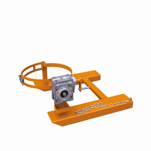 Basculeur de fût industriel Eichinger, manivelle, 1 x fût orange pur, 22340100000000