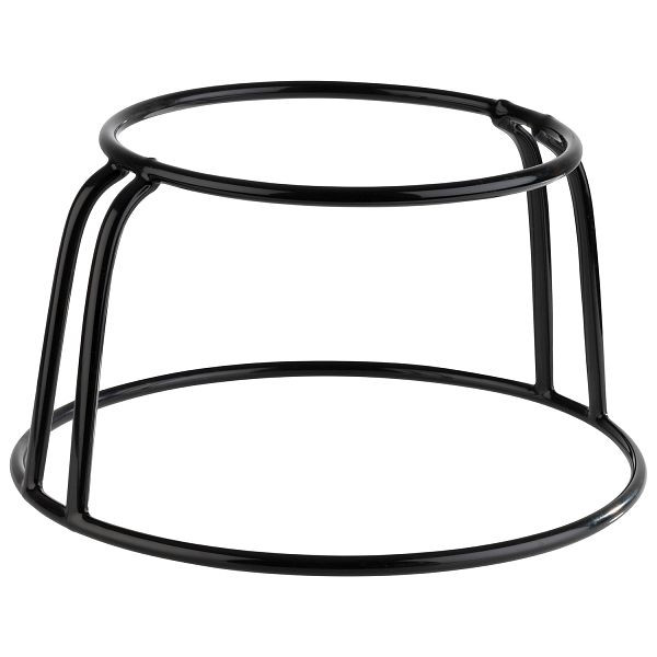 APS présentoir de buffet -FRIDA-, Ø 23 - 30,5 x 17 cm, métal, PVC, noir, avec revêtement antidérapant, adapté aux références 85230 + 85231, 33282