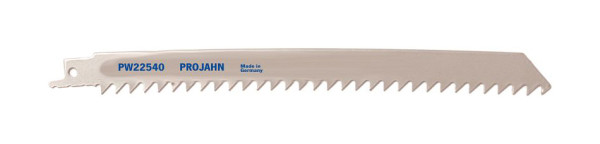 Lame de scie sabre Projahn PW22540 205x4mm UE : 5 pièces Powercurve, 64403
