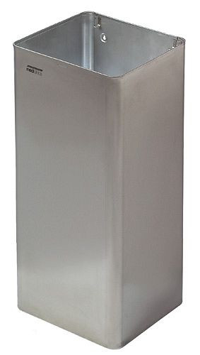 All Care Mediclinics poubelle ouverte 80 litres en acier inoxydable, 11075