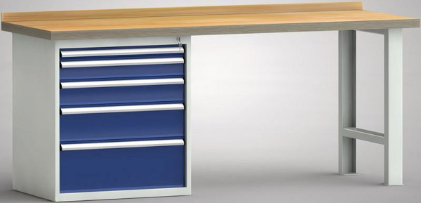Etabli standard KLW - 2000 x 700 x 840 mm L x P x H, WS523N-2000M40-E0805