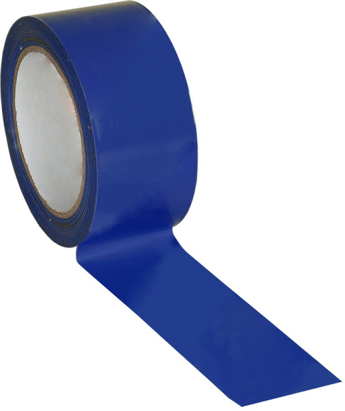 Ruban de marquage au sol stable Eichner pour coller et marquer, pour l'intérieur, praticable, bonne adhérence, bleu, 9225-20411-010