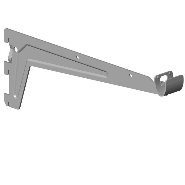 Element System PORTE-CONFECTION, UE: 10 pièces, VRAC, 330 mm, BLANC ALU, 10112-00015