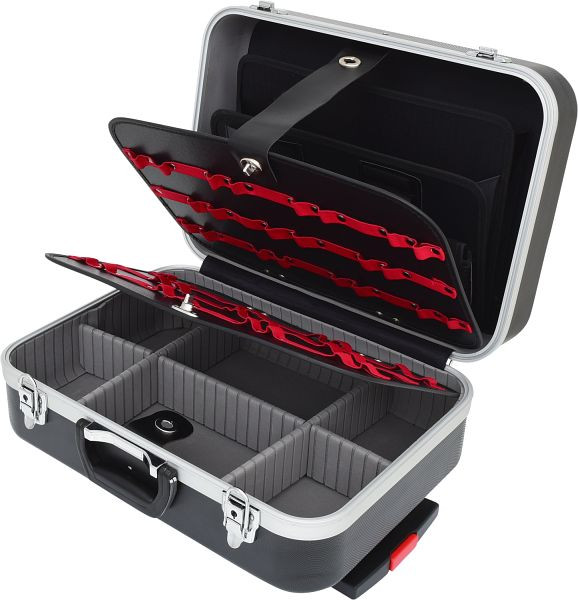 KS Tools Mallette rigide en ABS avec chariot télescopique, 850.0530
