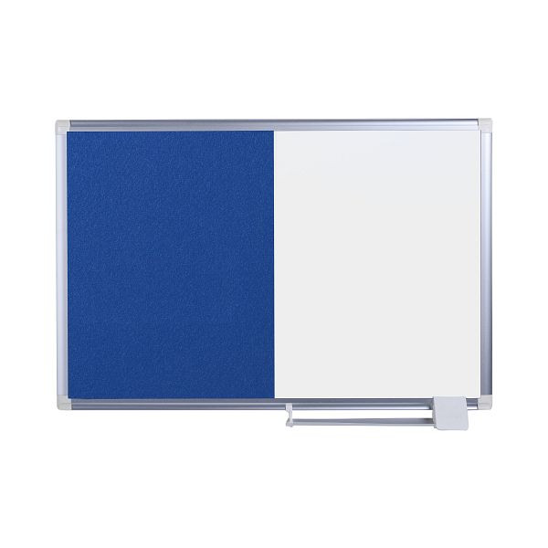 Tableau Combiné Bi-Office Nouvelle Génération Magnétique / Feutre Bleu 120x90cm, XA0522830