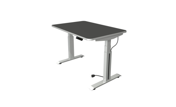 Table assis/debout Kerkmann L 1200 x P 800 mm, réglable en hauteur électriquement de 640 à 1290 mm, anthracite, 10010413