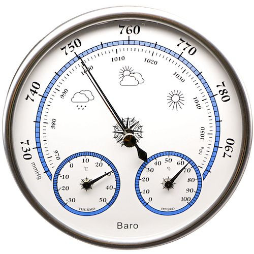 Thermomètre Technoline, dimensions : 128 x 128 x 42 mm, WA 3090