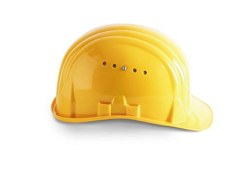Casque de chantier Schuberth avec harnais 6 points, selon DIN-EN 397, jaune, 116-357