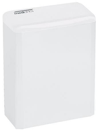 All Care Mediclinics Poubelle d'hygiène fermée 6 litres blanc, 11090