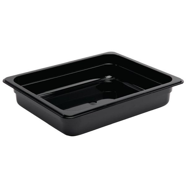 Bac GN Vogue GN1 / 2 noir 65mm, U458