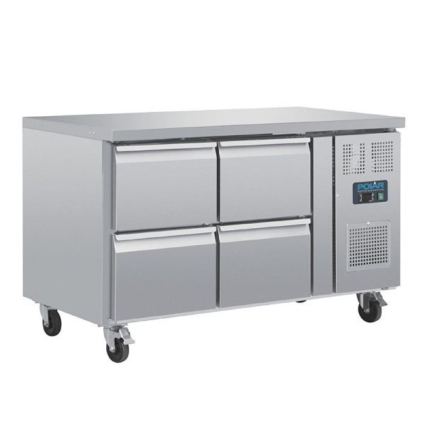 Comptoir réfrigéré Polar avec 4 tiroirs 314L, DA547