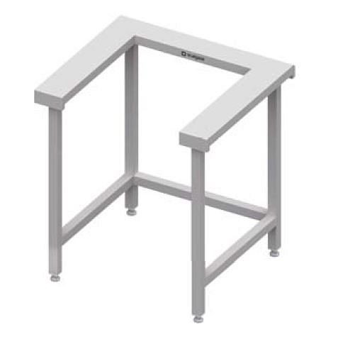 Boîte à encastrer Stalgast 800x735x880 mm, couvercle en acier inoxydable, CF08117