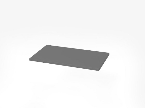 Étagère Hammerbacher pour armoire à volet roulant transversal graphite, 52,4x29,4x1,6 cm (LxPxH), V1732F/G