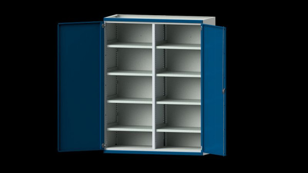 Etablis ANKE, armoire pour charges lourdes, modèle 401, 1485 x 630 x 1950 mm, RAL 7035/5010, 620.091