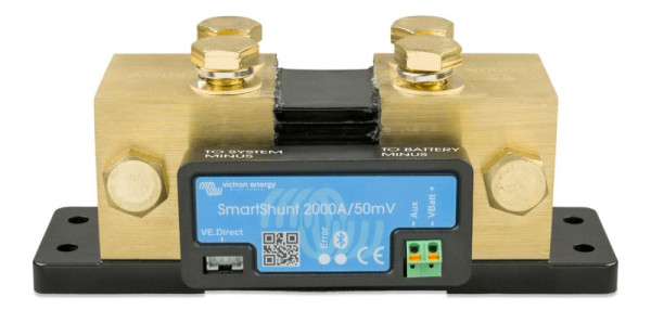 Shunt d'énergie Victron SmartShunt 2000 A/50 mV, Bluetooth, 1-67-012700, SHU050220050