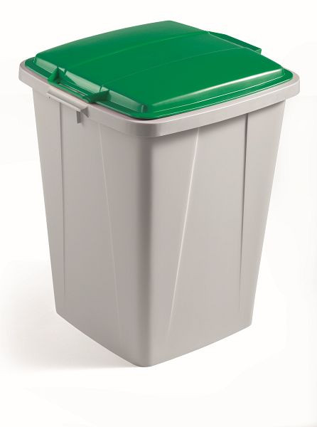 DURABLE DURABIN 90, gris, poubelle, paquet de 6, 1800474050