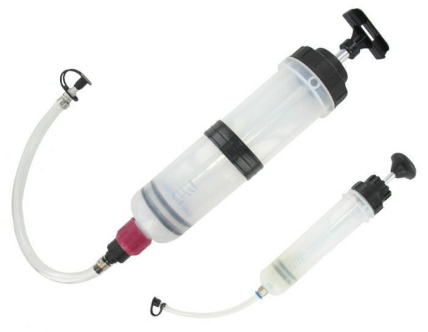 Seringues de changement de liquide de véhicule Powerhand pour liquide de frein et antigel, HU-HU46009