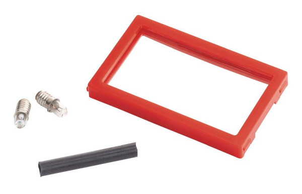 Miroir Hazet et 2 lampes, 1977-01/3