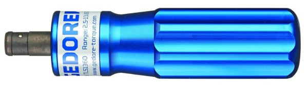 Tournevis dynamométrique GEDORE FS 1/4" sans réglage fixe, 2,8-13,6 Nm, 1228501