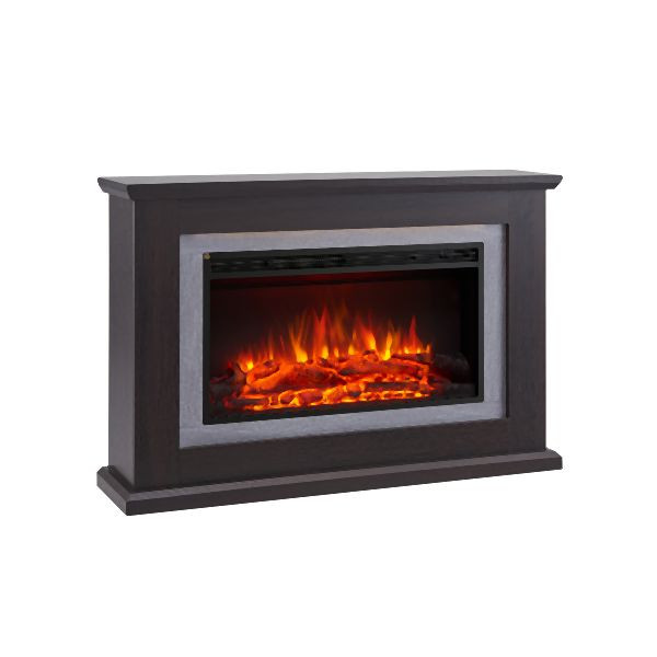Cheminée électrique BALDERIA Xenia, 2000 W, marron foncé, EF380A-MT380A-EO