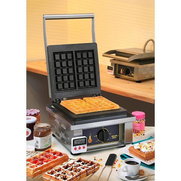 Gaufrier ROLLER GRILL, forme gaufre de Bruxelles, dimensions 305 x 440 x 230 mm (LxPxH), KE1201184