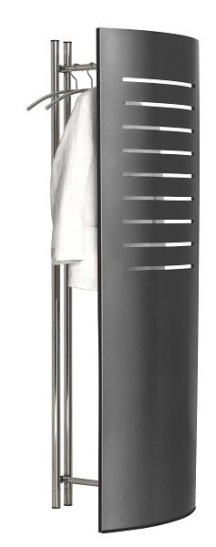 Kerkmann tec-art porte-manteau sur pied, anthracite, L 600 x P 400 x H 1700 mm, anthracite, 30607113