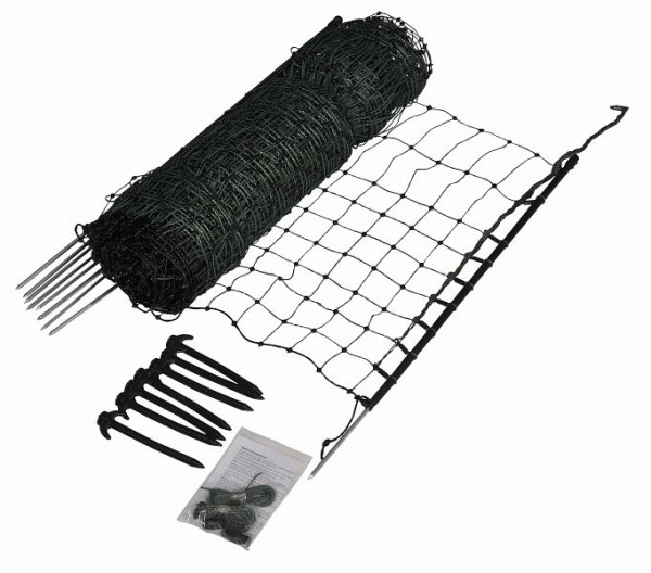 Filet pour lapins/lièvres Gallagher EuroNetz, vert 65/1-9/S-25m, 077281