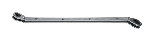 KS Tools Clé à cliquet double anneau pour bougie de préchauffage 8x12mm, coudée, 503.0812