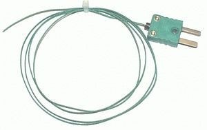 DOSTMANN Thermoknoten mit Glasseide-Isolierung Typ K, Kl. 1 -40...+400°C, 1000 x 1mm, 6010-0058
