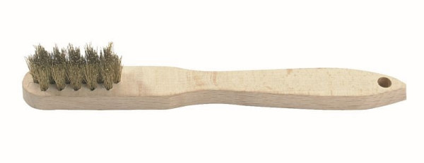 Brosse à bougie Bahco, manche en bois, poils en fil de laiton, 52
