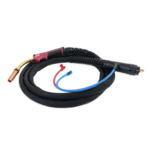 Paquet de tuyaux ELMAG MBC 501W/4m, DØ 1,2mm, 'refroidi par eau', (500A CO2/450A gaz mixte M21 à 100% ED), 15753