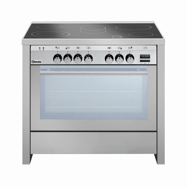 Cuisinière électrique Bartscher, 5 champs, four électrique, 155660