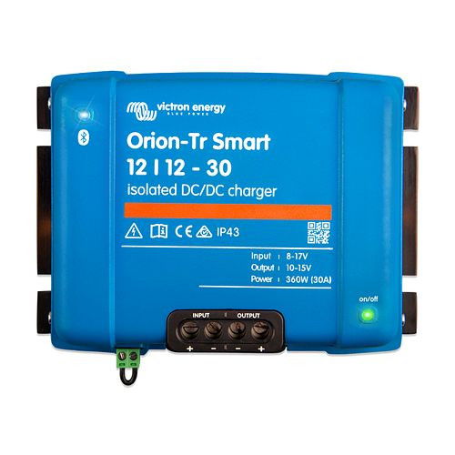 Convertisseur CC/CC Victron Energy Orion-Tr Smart 12/12-30 ISO, 1-67-012615, ORI121236120