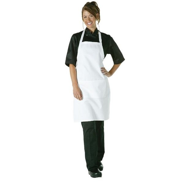Tablier à bavette Chef Works blanc, A923