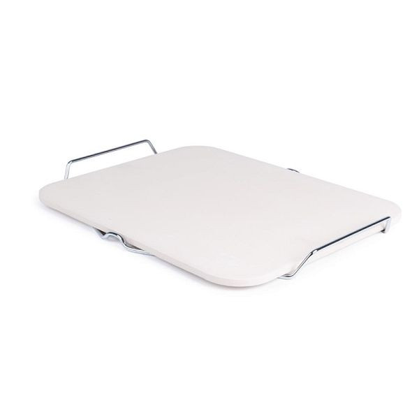 Eddingtons Pierre à pizza rectangulaire avec support en métal CL713