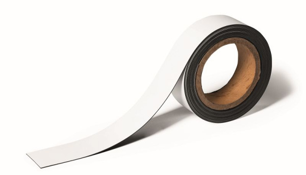 Ruban de marquage magnétique DURABLE, 5 mx 40 mm, peut être découpé à n'importe quelle taille, blanc, 170902