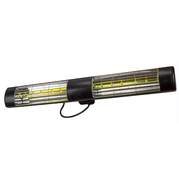 Schultze Radiateur IR HWP2-3B 3000 Radiateur thermique infrarouge, 3000W 230V, IP55, noir, HWP2-3B