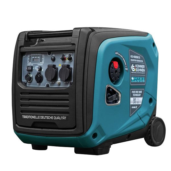 Könner & Söhnen Générateur Onduleur + Centrale Électrique Portable KS 100PS, 230 V, KS 4000iE S
