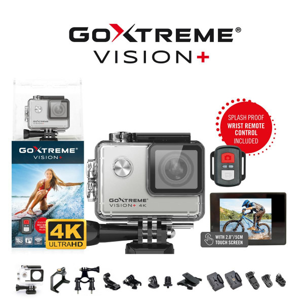 Caméra GoXtreme Caméra d'action Vision+ 4K, 20160
