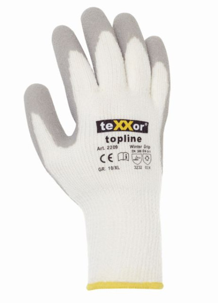 Gants d'hiver teXXor "WINTER GRIP", taille : 10, paquet : 120 paires, 2209-10