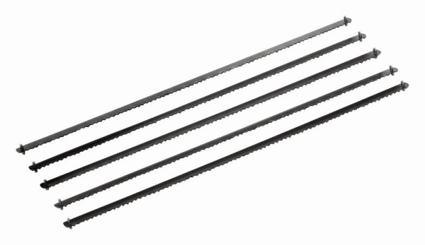 Lames de rechange Bahco pour 228, 15 dents par pouce, 5 pièces dans un emballage spécial avec boucle de suspension, 228-15-5P