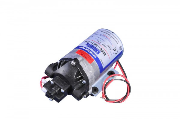 Pompe à membrane SHURFLO 12V, débit max. env. 3,4 l/min, pression max.