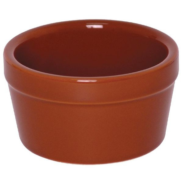 OLYMPIA Moules cocotte rustique terre cuite 7.7cm, UE: 6 pièces, CD739