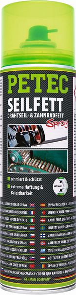 Petec corde spray en graisses, 500ml, VE: 6 pièces, 71650