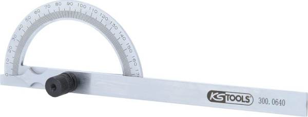 Rapporteur KS Tools avec arc ouvert, 120 mm, 300.0640