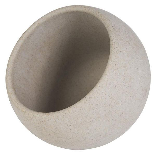 APS service de service -MOON-, Ø 8 cm, hauteur : 7,5 cm, mélamine, gris, 0,05 litre, pack : 3 pièces, 85080