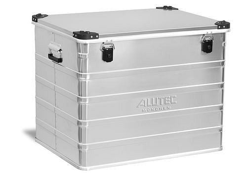 Boîte en aluminium DENIOS Industry, avec coins d'empilage, volume de 243 litres, 136-695