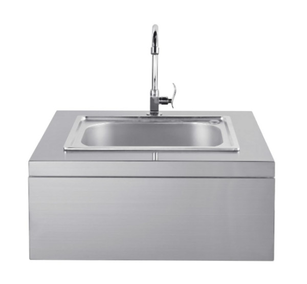 Myoutdoorkitchen Module évier intégrable, acier inoxydable, Nordic Line, 7963